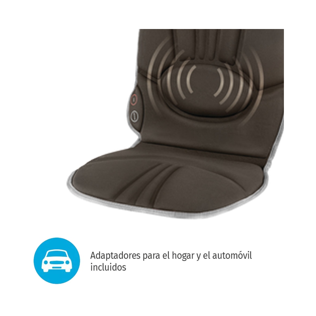 HoMedics - VC-110 Asiento Masajeador de espalda portátil con calor 