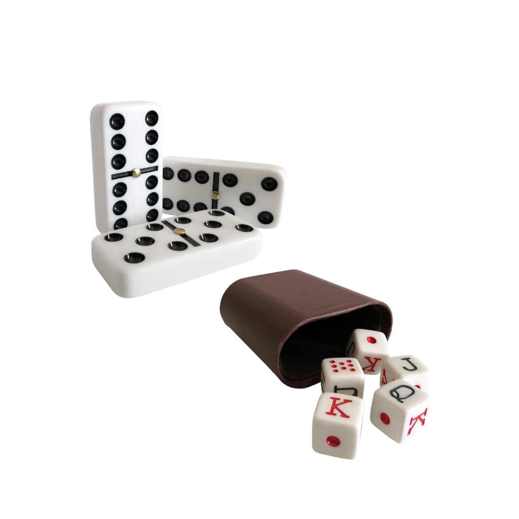 Novelty - D-587 Casino clasico con caja metalica